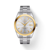 Tissot Gentleman Powermatic 80 Silicium Solid 18K Gold Bezel Herrenuhr - T927.407.41.031.01